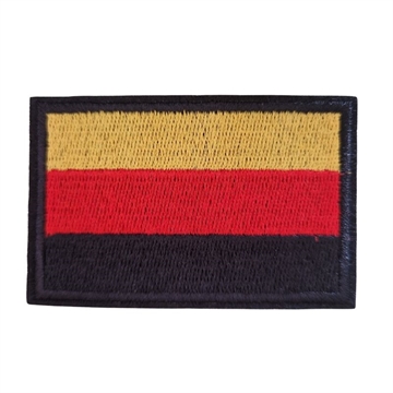 Strygemærke tysk flag 5x7,5 cm